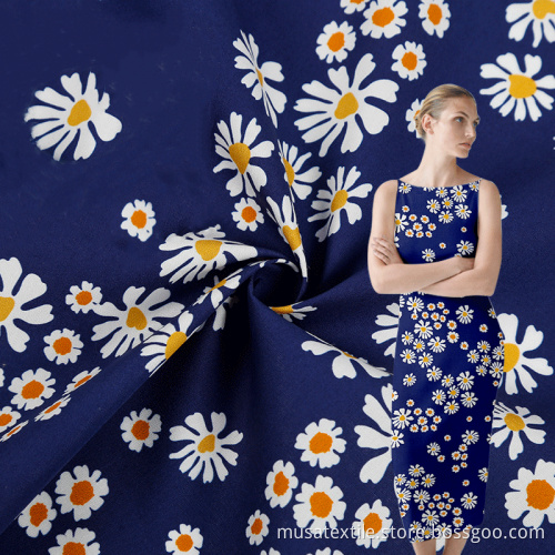 Custom Digital Printing 100% Cotton Poplin Fabric